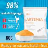 Hatching-free Brine Shrimp Fish Feed Food Decapsulated Artemia Cysts Brine Shrimp Aquarium Fish Food Artemia