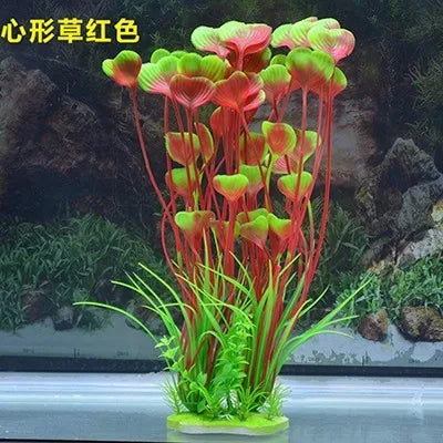 Simulated water grass, water orchid, seaweed, fish tank decoration, landscaping package, fake water grass, aquarium decoration,