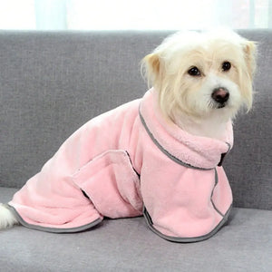 Dog Bathrobe Super Absorbent  Dry Hair Quickly