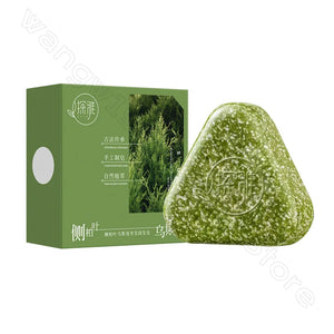 Orchidaceae Usman Grass Handmade Soap Effectively Cleansing Scalp Strengthening Hair Roots Reducing Hair Loss Plant Soap