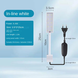 90~260V aquarium Super Bright Lamp LED Aquarium Light For Aquatic Plant Fish Tank Extensible Clip Lamp Fish tank lighting