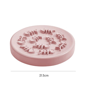 Fish Bone Dog Cat Bowl Anti Choking Slow Food Pet Bowl Pet Feeder Supplies