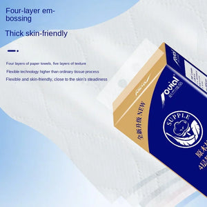 Bulk Pack Toilet Paper for Home Use Soft Embossed Tissues Bottom Extraction Hand Towels Bathroom Paper Essentials