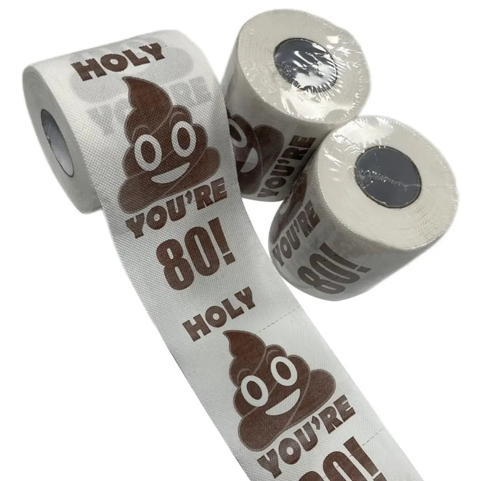 1 Roll Room Supplies Decor Tissue Birthday Gifts Toilet Paper Funny Birthday Rolls Roll Printed Funny Paper Towel