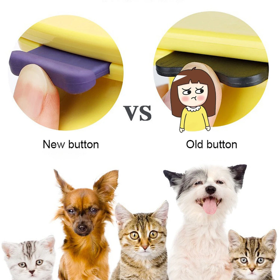 Combs Dog Hair Remover Cat Brush Grooming Tools Pet Detachable Clipper Attachment Pet Trimmer Combs Supply Furmins for Cat Dog