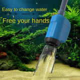 BO series fish tank low water level water changer electric submersible pump aquarium toilet suction device to clean fish feces.