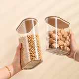 Hermetic Containers for Food Storage Pots Jar With Bamboo Lid Sealed Container Sugar Tea Cans Airtight Kitchen Coffee Jars