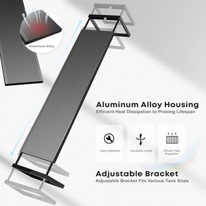 LED Aquarium light MICMOL Extreme II 450 600 900 1200 Adjustable bracket App Control Planted Growth Water Grass Fish Tank Lamps