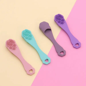Pet Finger Toothbrush Silicone Gentle Dental Care Kit For Cats Dogs Puppy Oral Hygiene Cleaning Massage Brush Christmas