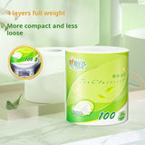 Heart Print, 10/20 Rolls Of White Core Paper Towels, Household Core Toilet Paper, Stock Up, Toilet Paper, And Wiping Paper