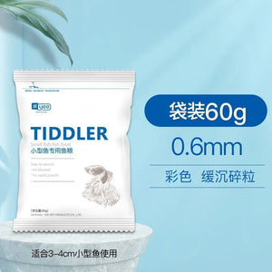 YEE Aquatic Feed TIDDLER TOP FISH FOOD Guppy Tetra Goldfish Small Tropical Fish Food Enhance Color High Protein Content