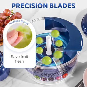 New Automatic Fruit Peeler Machine Wireless Portable Grape/Apple/ Garlic/plum/Peach Peeler for Home, Fast & Easy Kitchen Gadget
