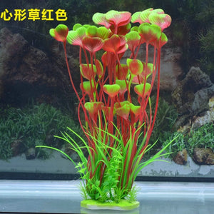 Simulated water grass, water orchid, seaweed, fish tank decoration, landscaping package, fake water grass, aquarium decoration,