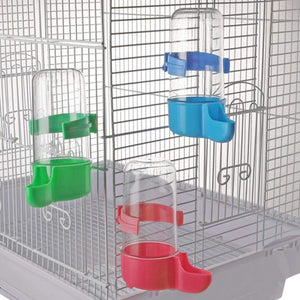 Automatic Bird Water Drinker Feeder Waterer Food Cup External Bird Food Box Bird Supplies And Bird Cage Accessories 200 Ml