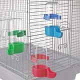 Automatic Bird Water Drinker Feeder Waterer Food Cup External Bird Food Box Bird Supplies And Bird Cage Accessories 200 Ml
