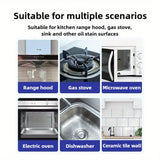 Heavy-Duty Kitchen Grease Oil Remover Spray - Effortless Cleaning of Stovetops, Ovens, and Range Hoods Kitchen Cleaning Tools