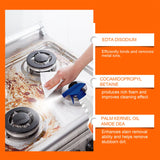 120ml Kitchen Oil Cleaner Remove Grease Stain Strong Decontamination Household Oil Dirt Cooktops Stoves Cleaning Spray Easy Use