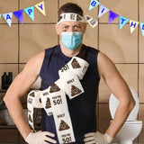 Cartoon Room Supplies Decor Tissue Party Decoration Funny Birthday Rolls Toilet Paper Roll Printed Funny Paper Towel
