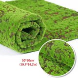 Artificial Plants Turf Moss Carpet Wall Turf Fake Green Grass Mat Decor For Home Floor Wedding Outdoor Garden Micro Landscape
