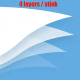 300pcs/pack Toilet Paper 4 Layers Thickened Wettable Facial Tissue Kitchen Napkins Handkerchiefs Disposable Tissue Paper