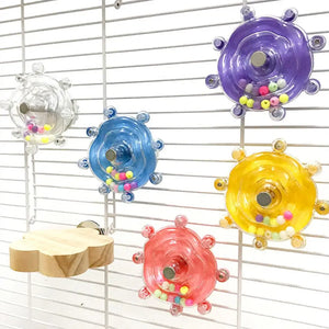 Parrot Toy Medium Small Funny Conures Toy Interactive Parrot Toy Bird Toy Rattle Toys Bird Cage Parrot Swings For Large Birds