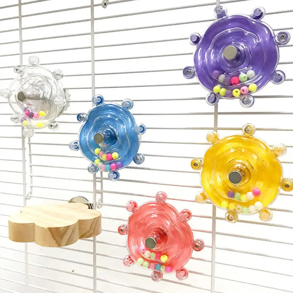 Parrot Toy Medium Small Funny Conures Toy Interactive Parrot Toy Bird Toy Rattle Toys Bird Cage Parrot Swings For Large Birds