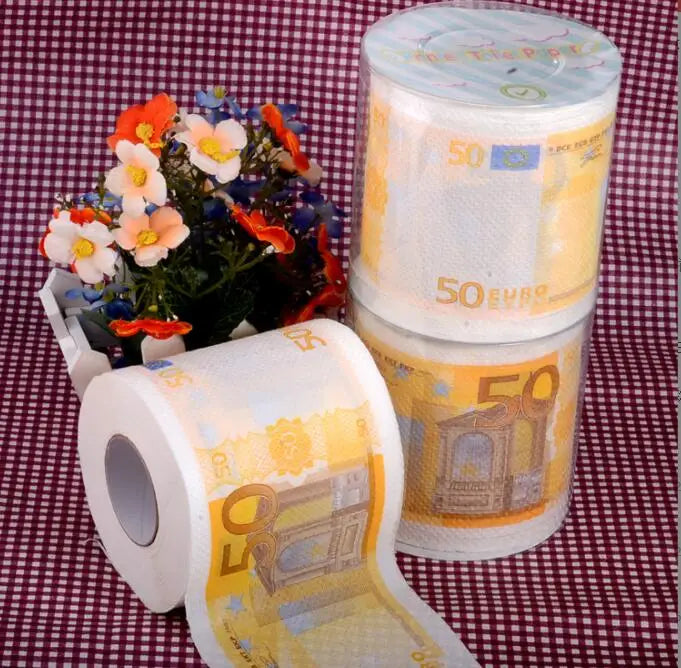toilet paper roll 3ply$100 Dollar Humour Toilet Paper Bill Toilet Paper Roll Novelty Gag Gift Funny Gag Gift hot