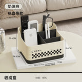 Desktop Storage Box Living Room Remote Control Miscellaneous Organizing Box Office Dormitory Stationery Compartment Home Supply