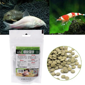 new Small Fish Food Spirulinas Tablets Improving Immune System Blended-Diet