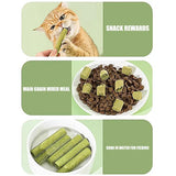 Cat Grass Teeth Grinding Stick Pet Snacks Hairball Removal Mild Hair Row Ready To Eat Baby Cat Teeth Cleaning Cat Grass Stick