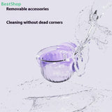♥♥♥Plastic Parrot Feeder,Transparent Bird Food Box,Splash-proof Water Feeder