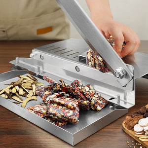 Commercial Slicer Frozen Meat  Bone Cutting Machine Minced Lamb Bone Meat Cutter Chicken Duck Fish Rib Lamb Cutting Kitchen Tool