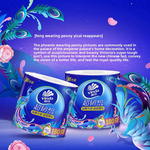 Max 10-30 Rolls, 180g/roll, Thickened With 4 Layers, Extractable Tissue Paper, Native Wood Pulp, Household Napkins, Toilet Paper