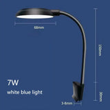 LED Fish Tank Clip Lamp 3 Colors Adjustable USB Power Led Full Spectrum Waterproof Lamp for Small fish tank Aquarium Lights