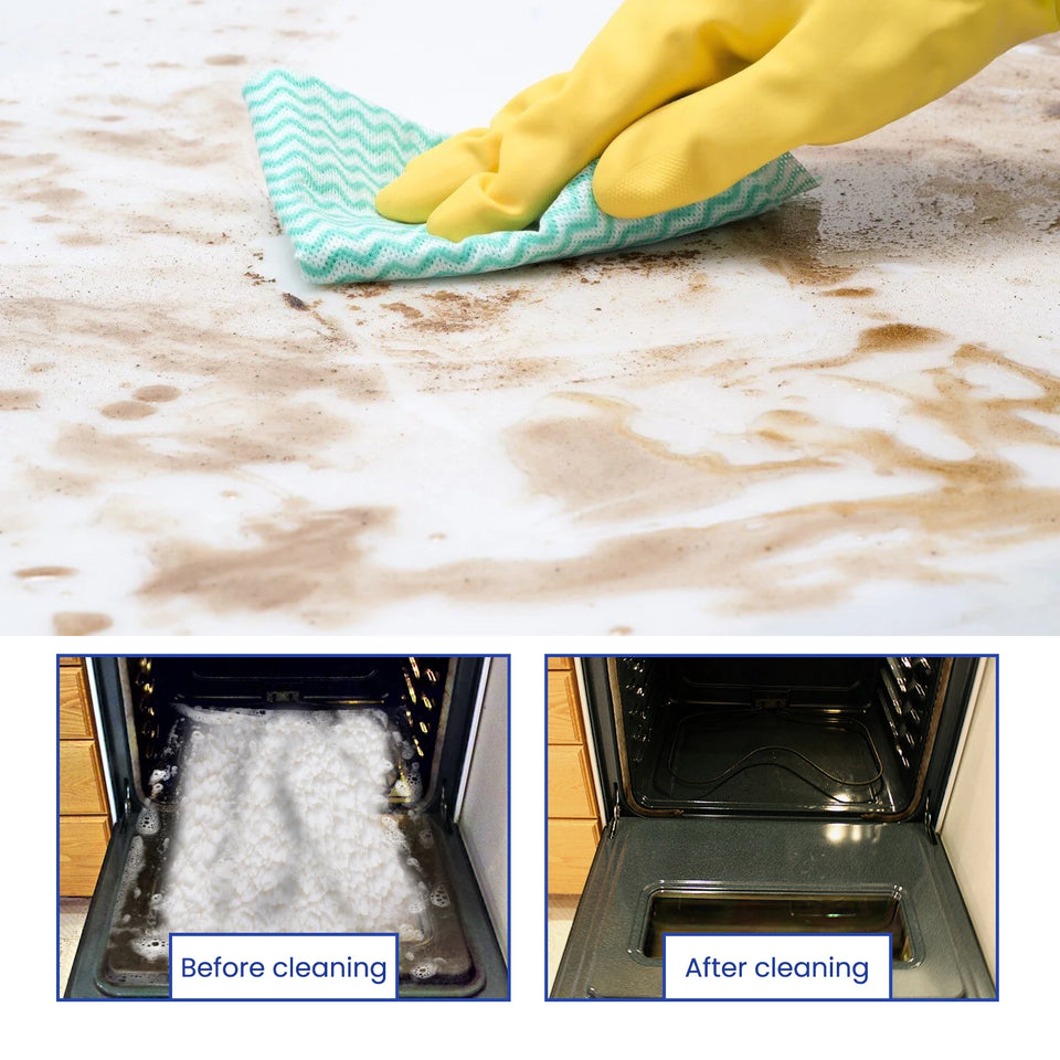 Heavy Oil Cleaner Powerful Kitchen Oil Stain Degreaser Oil Stains Remover Cleaning Grills Ovens Home Cooktop Cleaning Spray