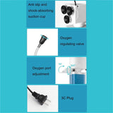 Mute Fish Tank Submersible Filter Plastic Built-in Filter Water Purification Water Circulation Pump Removable Suction Toilet