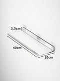 Acrylic Storage Rack Wall Panel No Need To Drill Holes, Bathroom, Bathroom, Kitchen Storage Rack, Organic Glass Strong Sticker