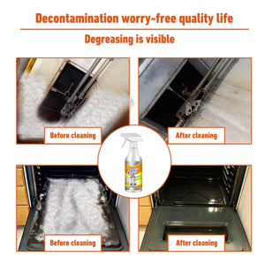 Portable 60ml All Purpose Kitchen Cleaner Stove Remover Removes Oil Dirt Rust Grease Degreaser Household Kitchen Cleaning Spray