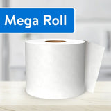 Soft Strong Premium Toilet Paper 24 Mega Rolls 380 Sheets 2 Ply Septic Safe Absorbent Gentle Cleaning Unscented Household