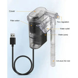 New Suspended Filter for Fish Tanks Mini Filter USB 2.5W 250H/L Suitable for Fish Tanks Below 30cm Aquariums