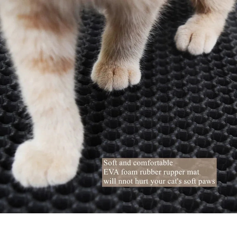 New Litter Box Mat Litter Cat Mat Sandbox Cat Tray Mat MSCZ04