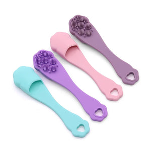 Pet Finger Toothbrush Silicone Gentle Dental Care Kit For Cats Dogs Puppy Oral Hygiene Cleaning Massage Brush Christmas