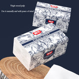 460 Sheets, 24 Large Bags Of Tissue Paper, Full Box Of Household Toilet Paper, Tissue Paper, Toilet Paper, Napkin Paper, Etc