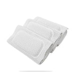 Non Slip BathTub Mat Suction Cup Bath Tub Pillow Headrest Long SPA Pillows Neck Cushion Hangable Waterproof Bathroom Accessories