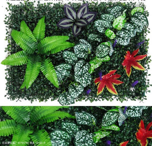 Green Artificial Plants Wall Panel Plastic Outdoor Lawns Fake Flowers Decor  Wedding Backdrop Party Garden Grass Flower Wall