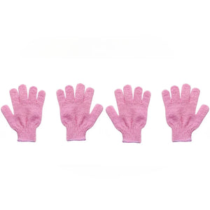 1-4pcs Body Cleaning Washcloth Soft Brush Home Hotel Bathroom Shower Ball Back Scrubber Set Exfoliating Skin Towel Bath Gloves