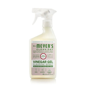 Vinegar Gel Cleaning Spray No Rinse Formula Plant Derived Bathroom Cleaner Streak Free Apple Blossom Scent 16 Fl Oz