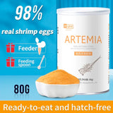 Hatching-free Brine Shrimp Fish Feed Food Decapsulated Artemia Cysts Brine Shrimp Aquarium Fish Food Artemia