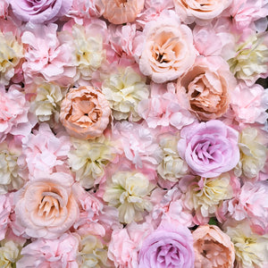 Artificial Wall Panels Flower Wall Mat Silk Flower Panels for Outdoor Garden Backyard Fence Privacy Screen and Indoor Wall Decor