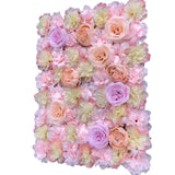 Artificial Wall Panels Flower Wall Mat Silk Flower Panels for Outdoor Garden Backyard Fence Privacy Screen and Indoor Wall Decor